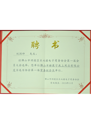 乐从电商常务副会长